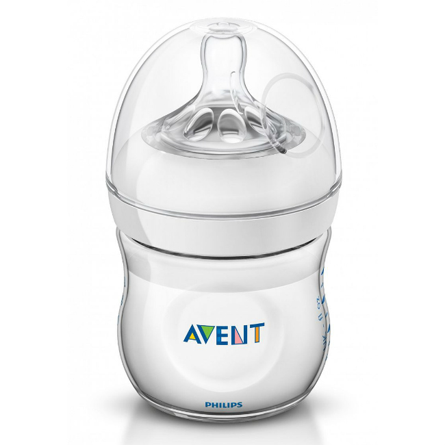 Philips Avent Детская бутылочка серии Natural SCF030/17 Соска для новорожденных 0+мес. 125мл