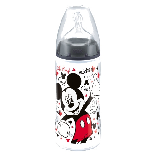 Нук (Nuk) First Choice Disney Mickey Бутылочка с силиконовой соской 6-18 мес р.2 300 мл