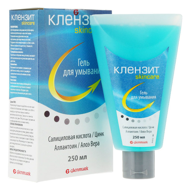 Клензит Skincare Гель д/умывания 250мл