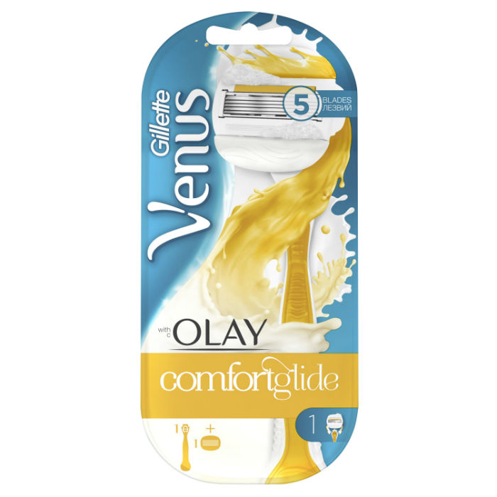 Жиллет Venus&Olay Бритва с 1 сменной кассетой Проктер энд Гэмбл