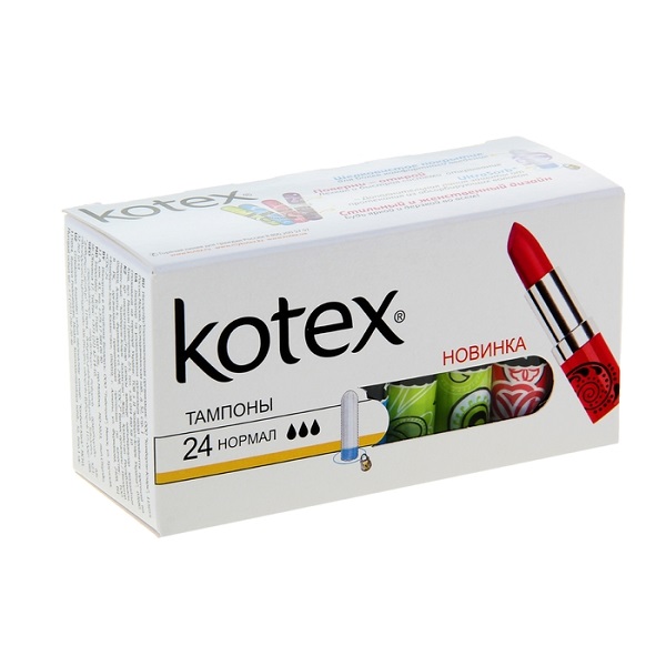 Котекс (Kotex) Normal тампоны №24