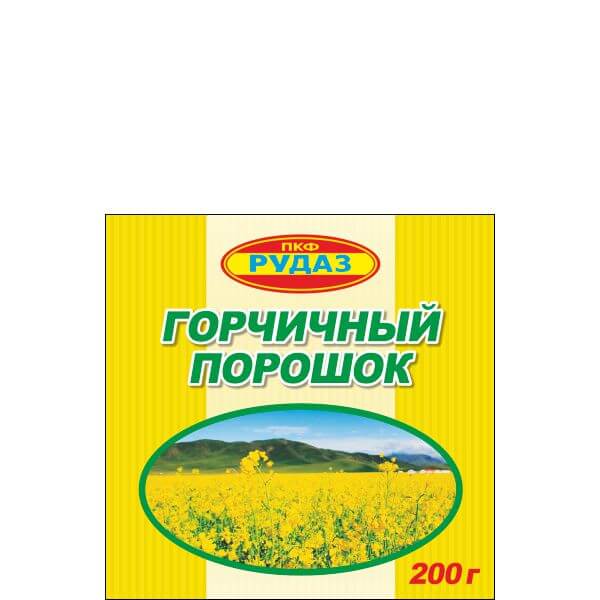 Порошок горчичный 200 г