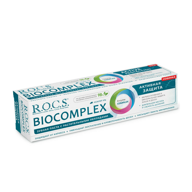 Рокс (R.O.C.S.) BioComplex з/паста 94г активная защита