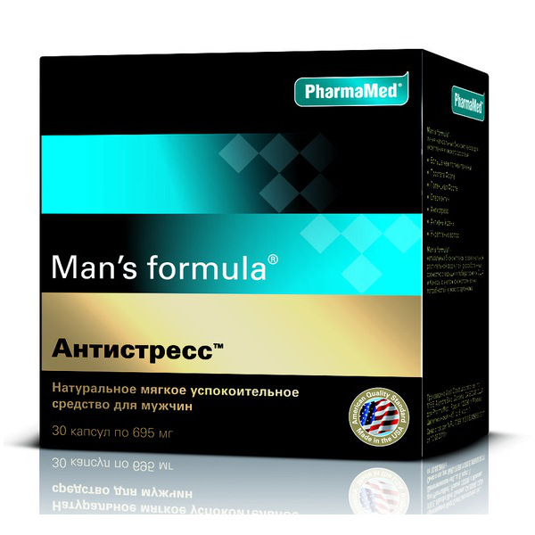 Мен С Формула (Man's formula) Антистресс капс. №30