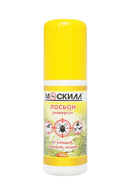 МОСКИЛЛ ЛОСЬОН УНИВЕРСАЛ ОТ КОМАРОВ, МОШЕК, КЛЕЩЕЙ 100МЛ АРТ. 071-046 МЕЧТА- Мечта ООО