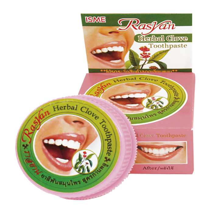 Райсан (Rasyan) Зубная паста Isme Herbal Clove Toothpaste с экстрактом цв гвоздики 25 г Тайланд