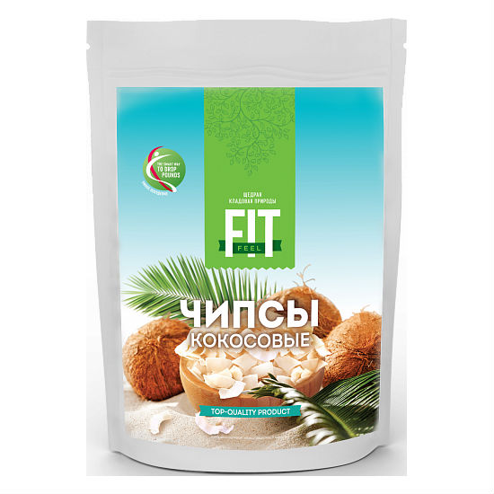 ЧИПСЫ FITFEEL КОКОСОВЫЕ ДОЙПАК 40 Г ПИТЭКО Ampol Food Processing LTD