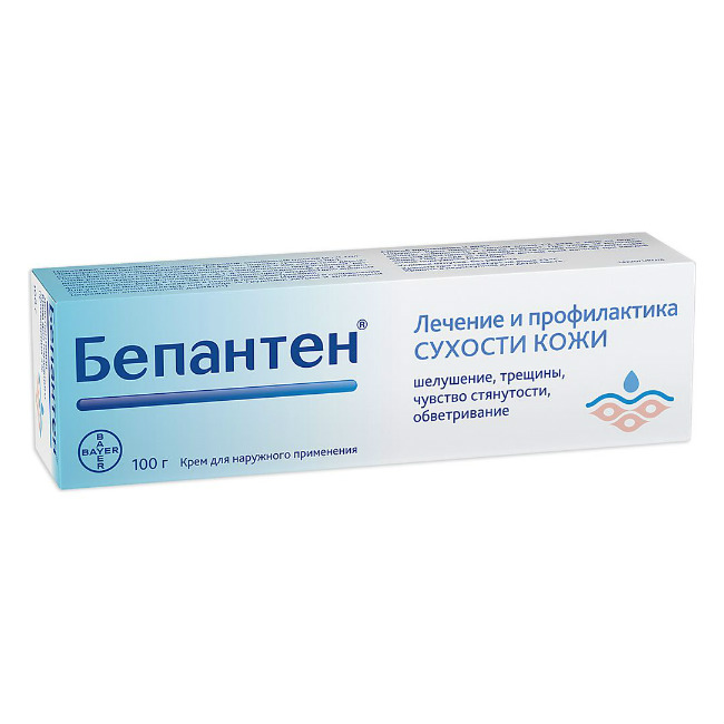 Бепантен крем д/наружн. прим. 5% 100г