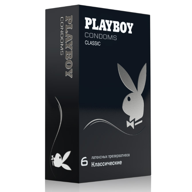 Презервативы Playboy Classic 6 шт.  Юнайтед Медикал Девайсез