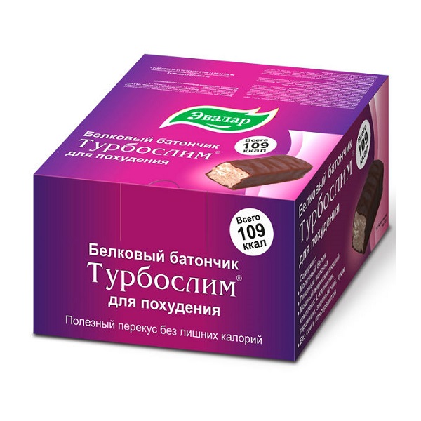 Турбослим батончик д/похудения 50г №12