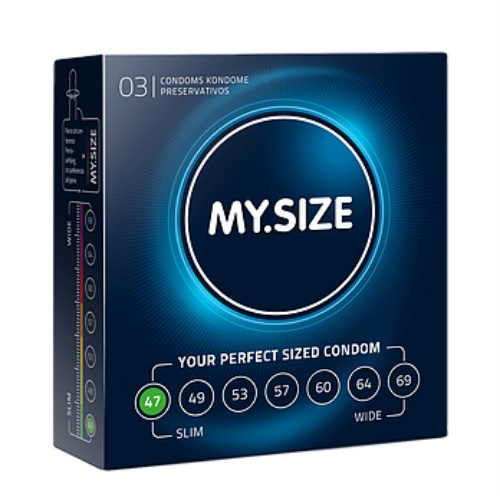 ПРЕЗЕРВАТИВЫ MY.SIZE РАЗМЕР 47 (ШИРИНА 47 ММ) 3 ШТ. R&S Consumer goods GmbH