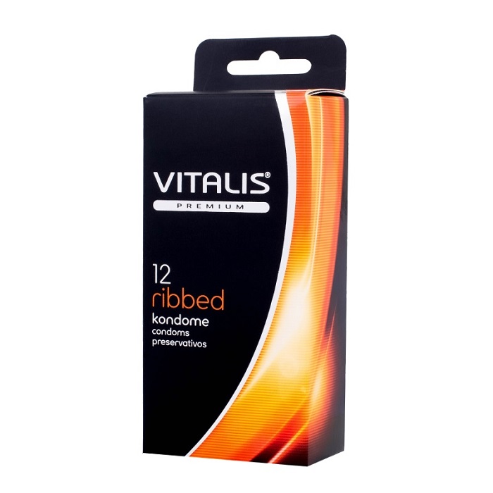 Презервативы Vitalis Premium ribbed №12 ребристые R&S Consumer Goods G