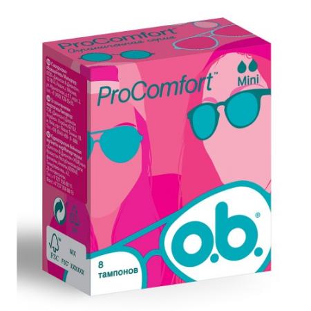 Тампоны O.b. ProComfort Mini №8